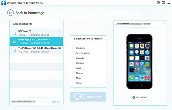 Semplici metodi per trasferire i contatti da iPhone 4s a iPhone 6